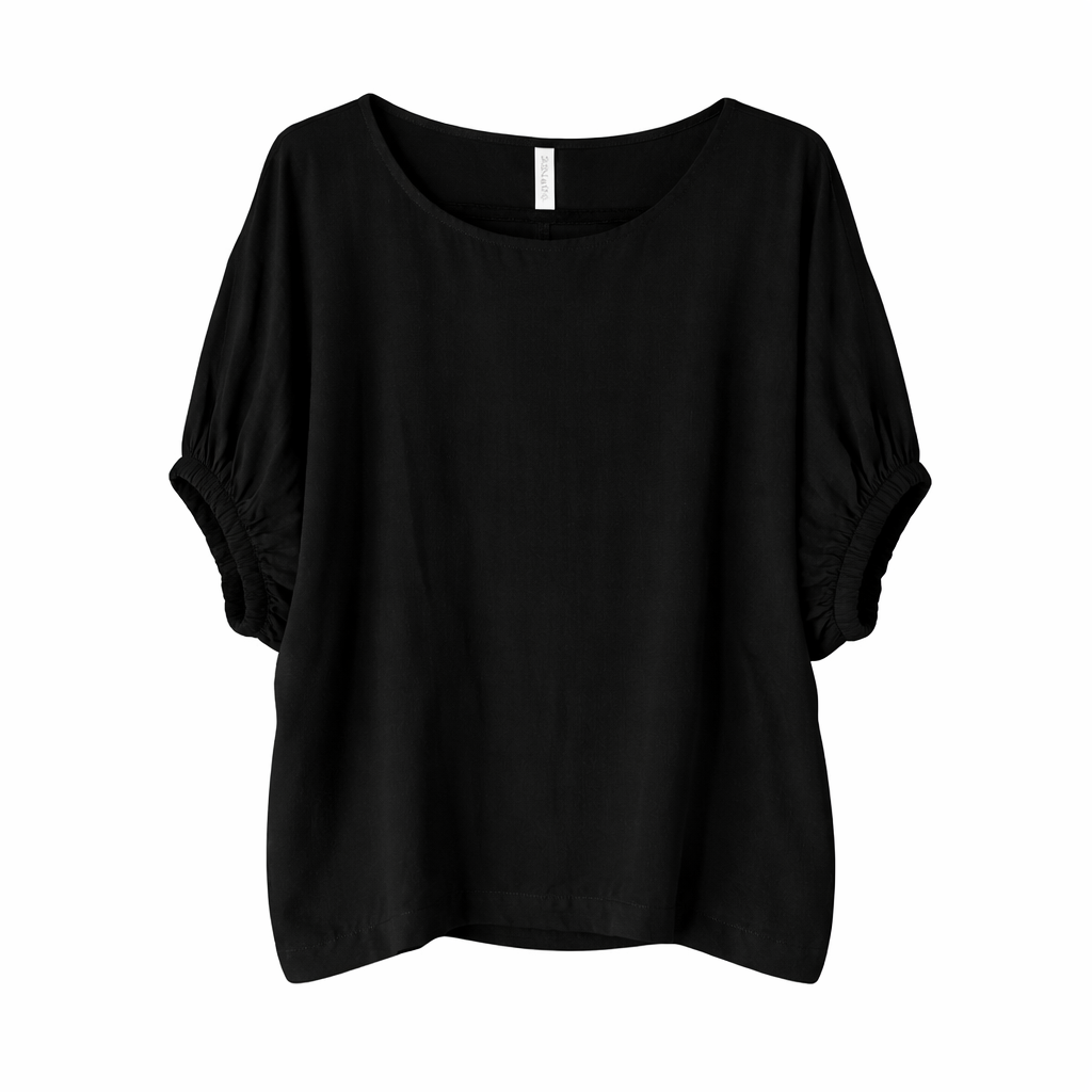 Zenana Solid Oversized Boxy Top Relaxed Everyday Fit