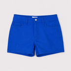 Denim Shorts 3.5" Inseam Stretch Mid Rise