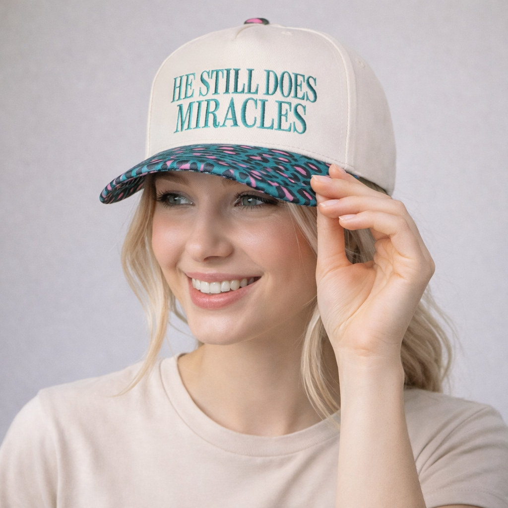 He Still Does Miracles Embroidered Adjustable Hat
