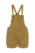Easy Day Mineral Washed Knot Strap Romper
