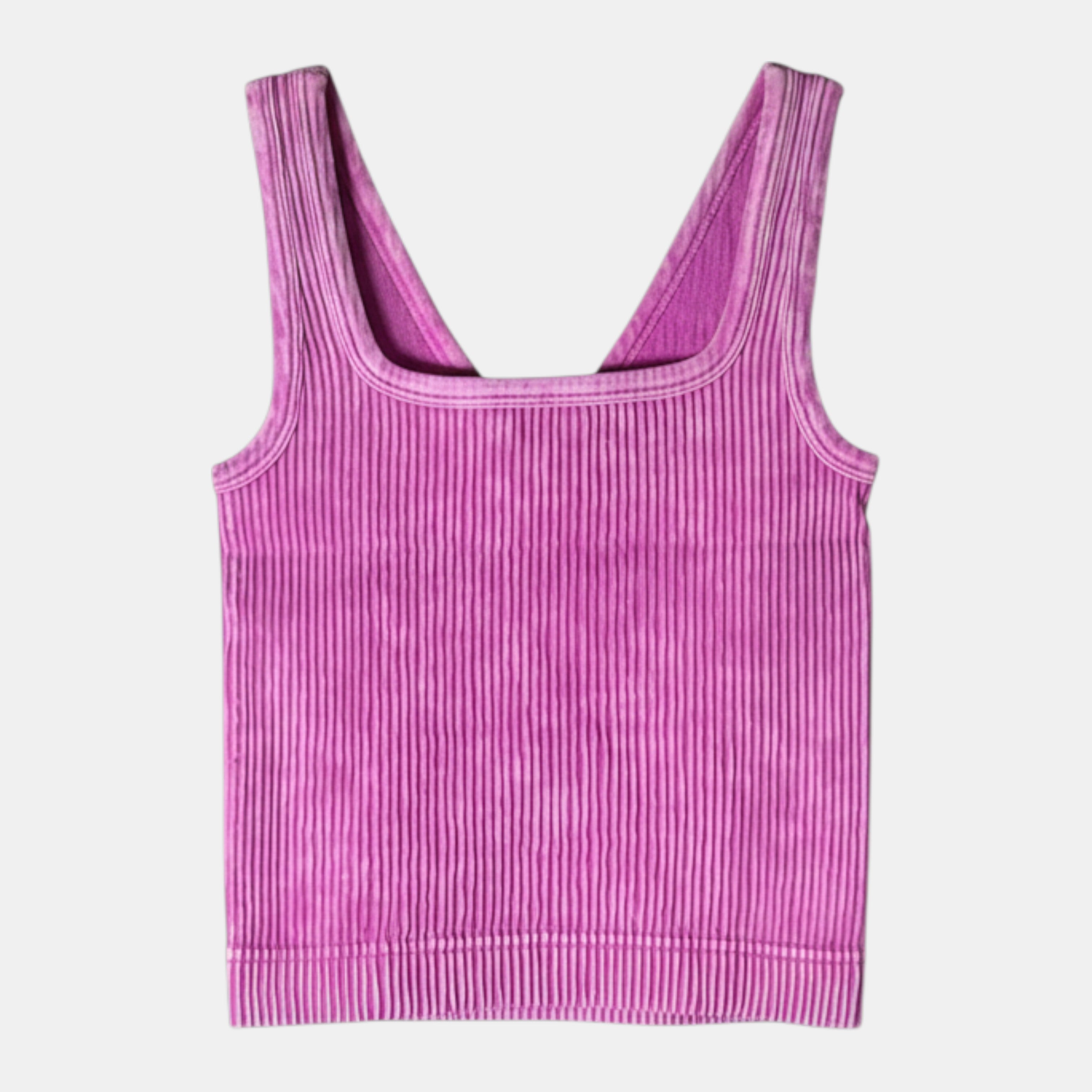 Zenana Seamless Ribbed Brami | Reversible Layering Tank