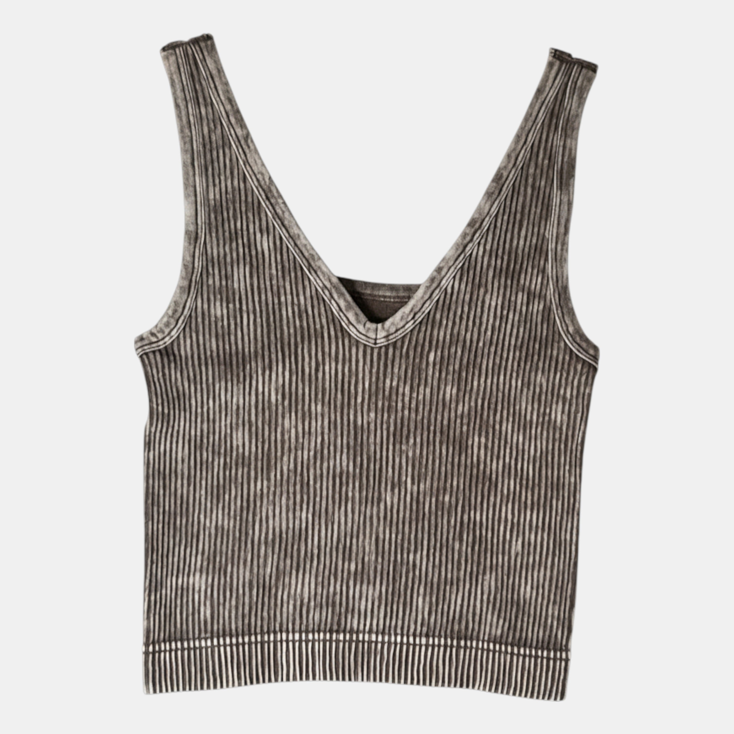 Zenana Seamless Ribbed Brami | Reversible Layering Tank