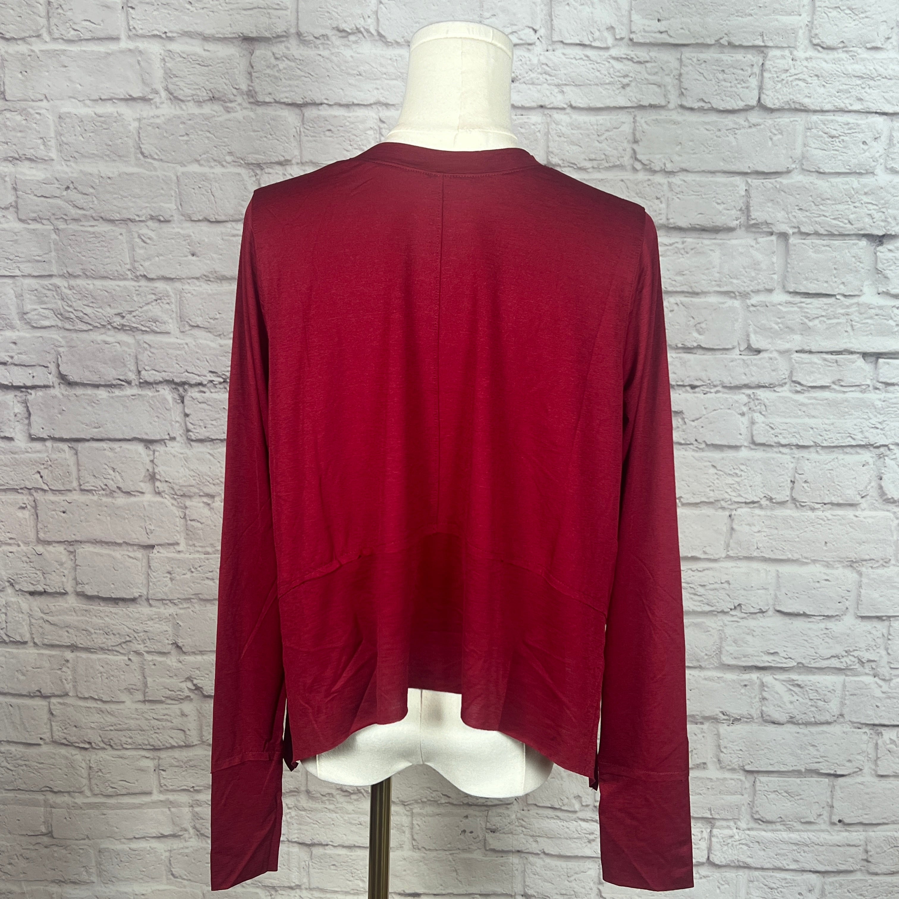 Zenana Cropped Long Sleeve Tee | Lightweight Basic