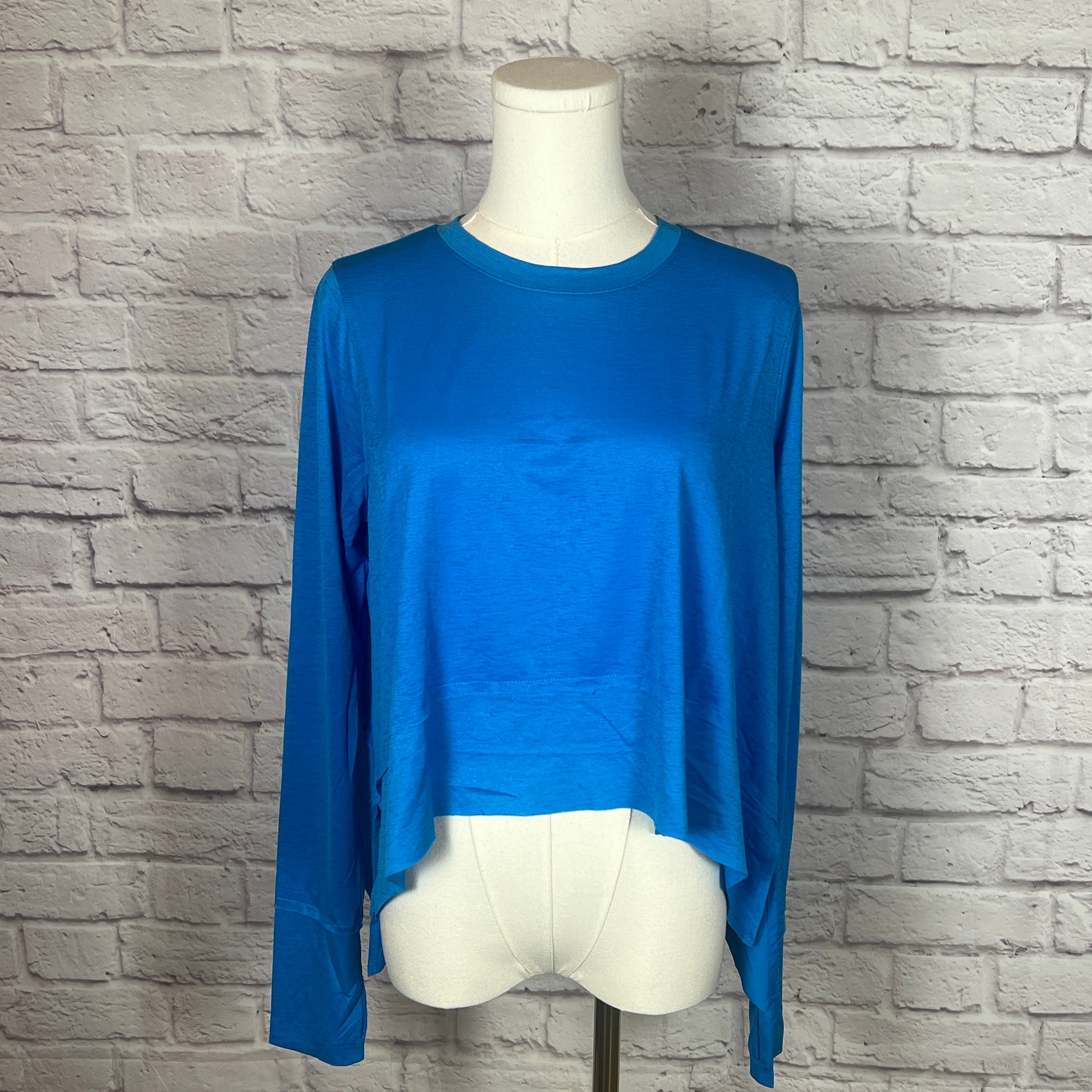 Zenana Cropped Long Sleeve Tee | Lightweight Basic