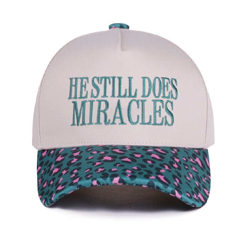He Still Does Miracles Embroidered Adjustable Hat
