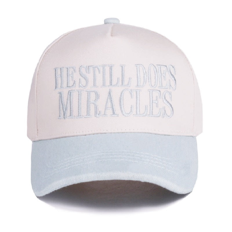He Still Does Miracles Embroidered Adjustable Hat