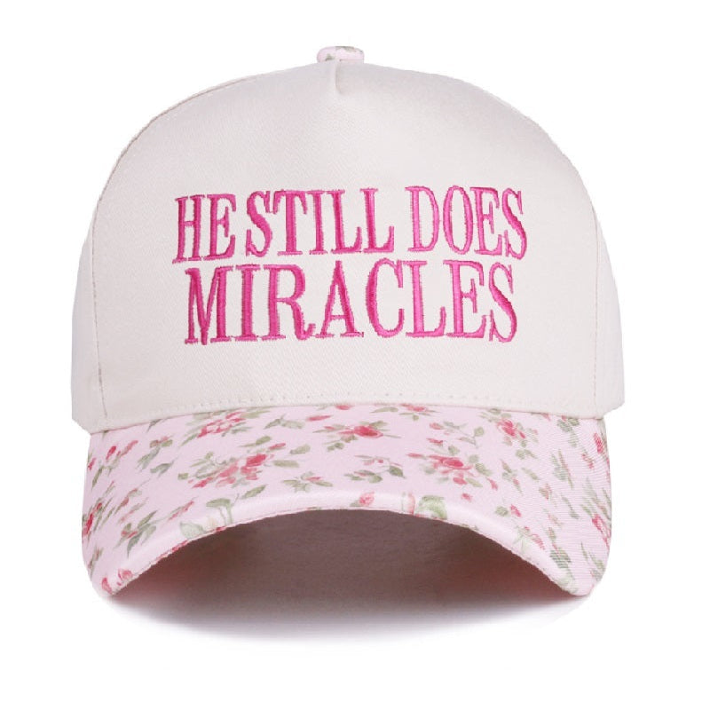 He Still Does Miracles Embroidered Adjustable Hat