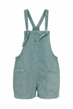 Easy Day Mineral Washed Knot Strap Romper