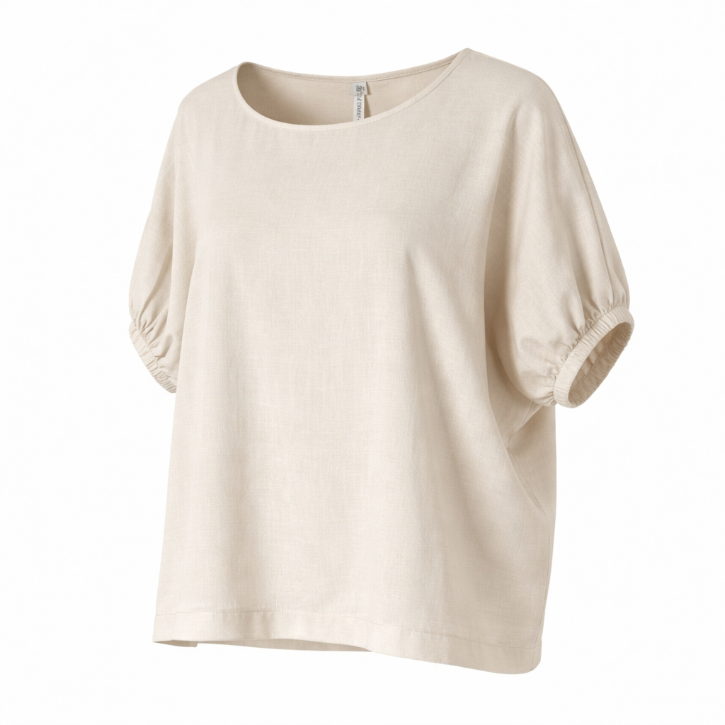 Zenana Solid Oversized Boxy Top Relaxed Everyday Fit