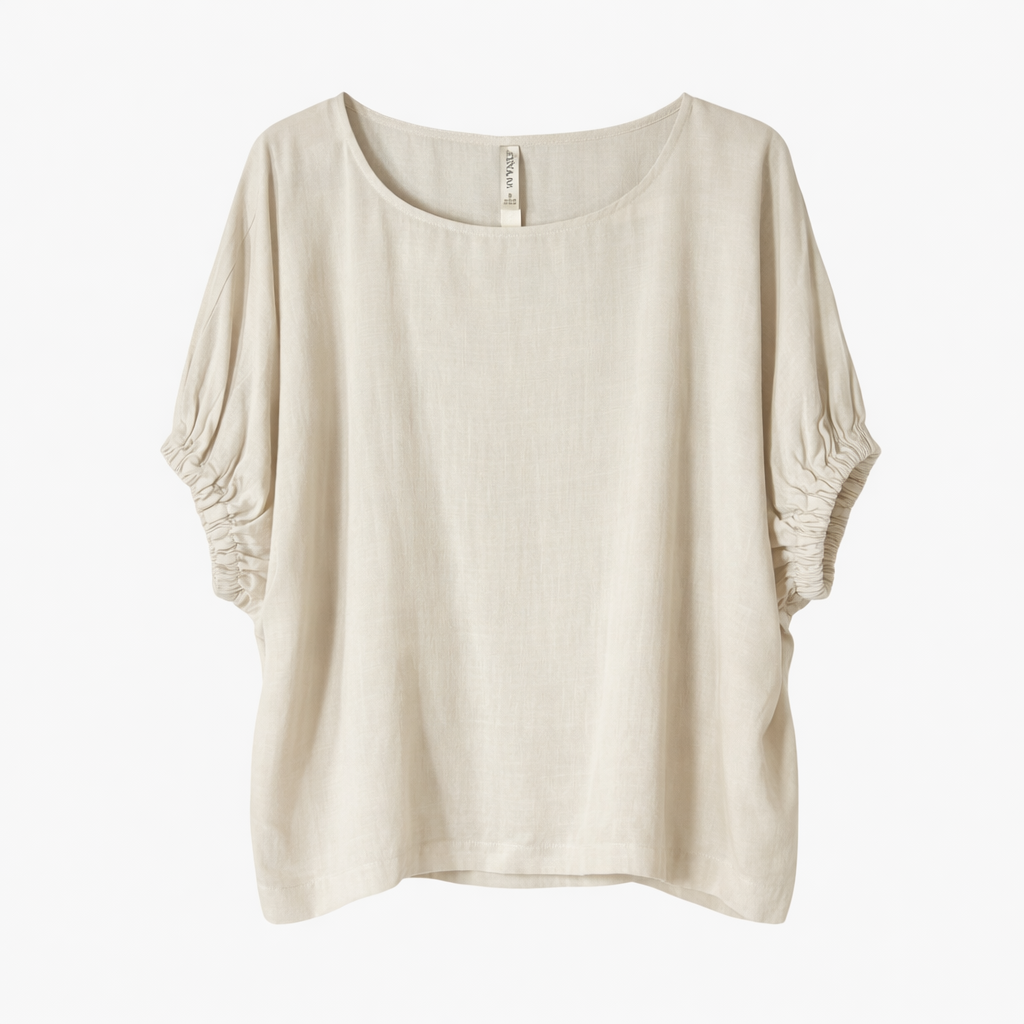 Zenana Solid Oversized Boxy Top Relaxed Everyday Fit