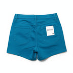 Denim Shorts 4" Inseam Stretch Mid Rise