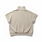 Zenana Ash Mocha Half Zip Pullover