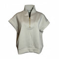 Zenana Ash Mocha Half Zip Pullover