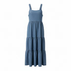 The Drop Brit Tiered Midi Dress