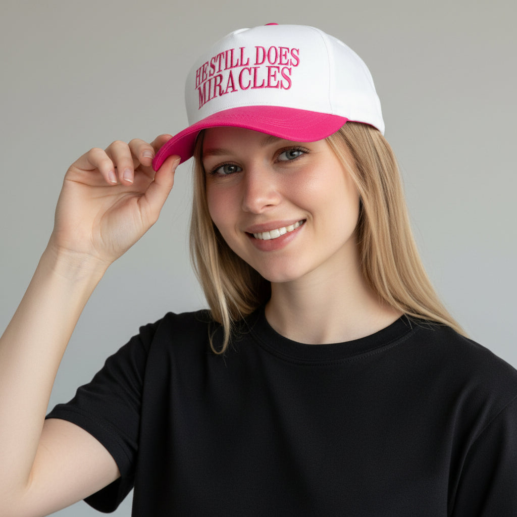 He Still Does Miracles Embroidered Adjustable Hat