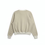 Zenana Sand Beige Relaxed fit Crewneck Sweatshirt
